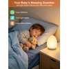 kismee Children's Night Light, Bedside Lamp with Touch Control, Dimmable,Timer