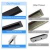 Dontay Sliding Pocket Door Handles, 304 Stainless Steel Non Locking