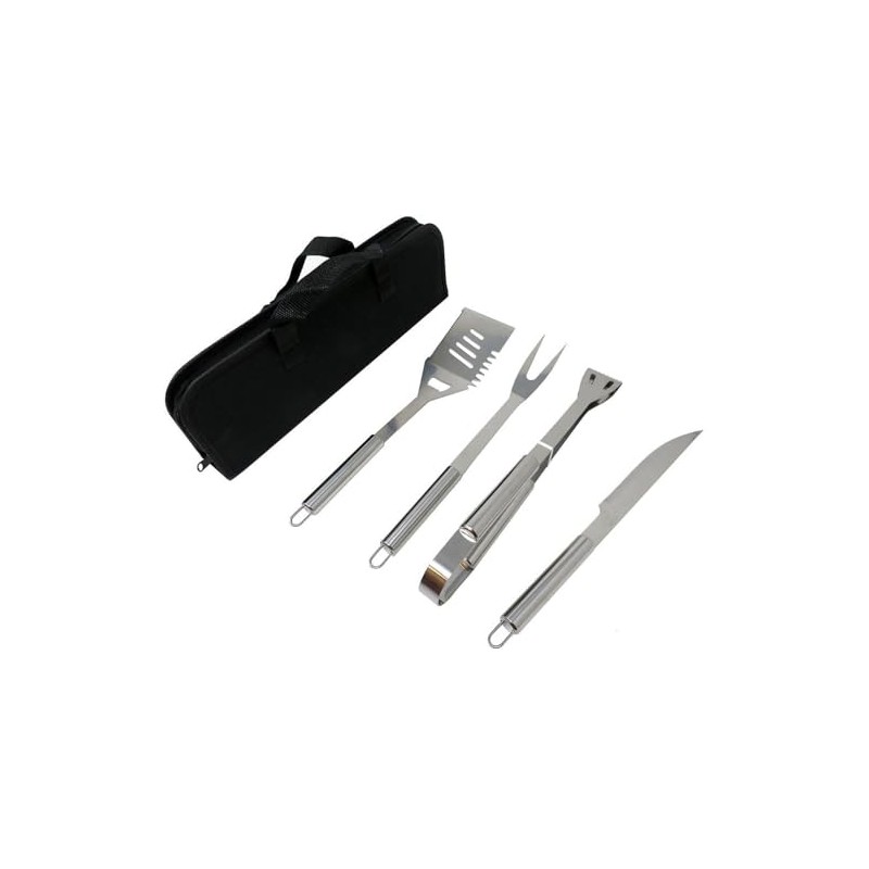 Grill Parts For Less BBQ Grill 4-Piece Tool Set with