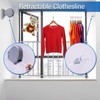 Retractable Clothesline - 39 FT Havy Duty Laundry Line with