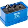 PFERD HSS Cone/Deburring Countersink Set, 3 Pieces, 90°, Diameter 6.3-16.5