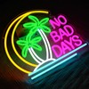 OYCGZV Wendekreis Neon Sign, No Bad Days LED Neon Sign