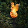 Solar Garden Lights, Squirrel Solar Powered LED Outdoor Decor Light,