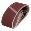 HARFINGTON 3 x 21 Inch Sanding Belts, 8 Pcs 150