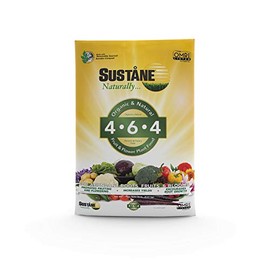 Sustane All Natural Flower and Vegetable Plant Food, 20-Pound