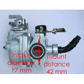 FANCY SCOOTERS Carburetor, Cable Choke HONDA C70 C 70 DAS ST70 PASSPORT Cub C90 CARB 1982 1983