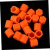 PACKOVE 20pcs Wheel Lug Nut Covers Luminous Silicone Caps for