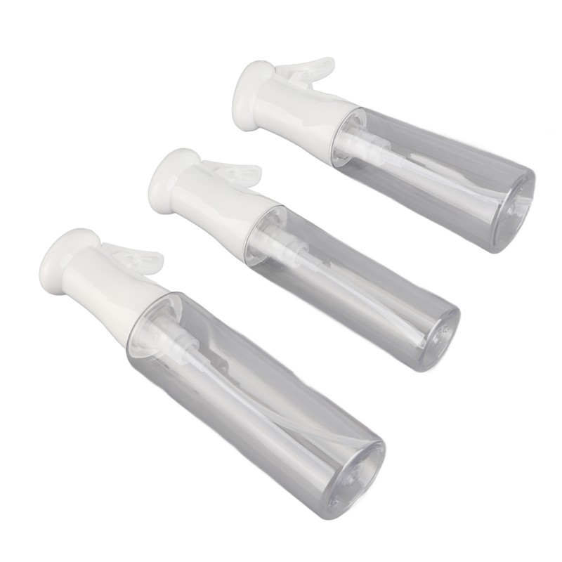 3pcs Fine Mist Spray Bottle Refillable Uniform Spraying Ergonomic Design