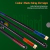 Pool Sticks for Adults 1.50m/59in High-End Pool Cue Maple Double-Section