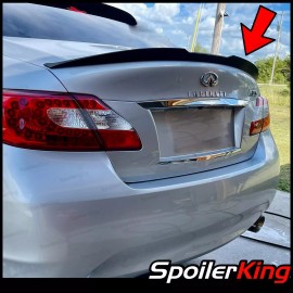 Spoilerking DUCKBILL Trunk Lip Spoiler Wing (Fits: Infiniti M37 M56 Q70 2011-2019 Y51) 284KC