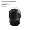 Sourcing Map 12mm F2.0 WA M12 Black Plastic Prime Fixed