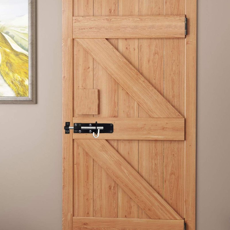 Galvanised Brenton Bolt Sliding Door Lockable Padbolt – 4" (100mm)