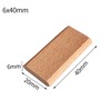 6mm x 20mm x 40mm Beech Wood Loose Tenons |