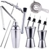 alpina Cocktail Set Complete – 14 Pieces – Cocktail Shaker/Stamper/Jigger/Etc