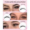 Goddvenus Manga Lash Clusters Kit 300 Pcs Wispy Eyelash Clusters
