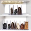 Saizamol Purse Organizer for Closet, Adjustable Acrylic Clear Handbag Storage