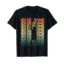 Retro Jeu de paume Repetitive Player T-Shirt