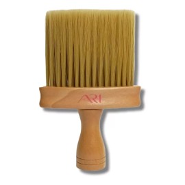Ari Bledo De Madera Sacudidor De Cabello Cuello Barbería Color Cafe