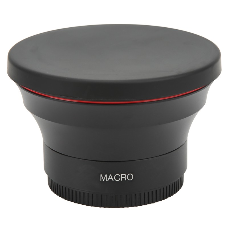 55mm 0.43X Wide Angle Lens Optical Glass Coating Technology Camera