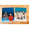 Handmade Peanut Christmas Cover Set 4 use w/ Erin Condren