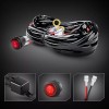 GOOACC LED Light Bar Wiring Harness Kit 12V Fuse Relay