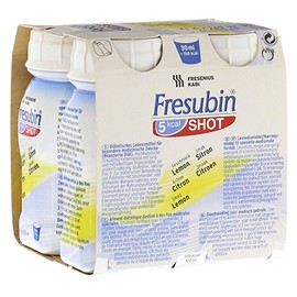 Fresubin 5 kcal Shot Lemon, 4 x 120 ml