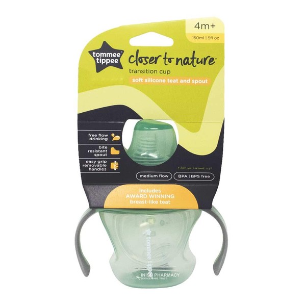 Tommee Tippee Transition Trainer Cup 150ml 4m+ Sage Green