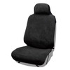 Bonform 4042-10BK Seat Cover, Absorbent, Waterproof, 1 Front Seat, Black