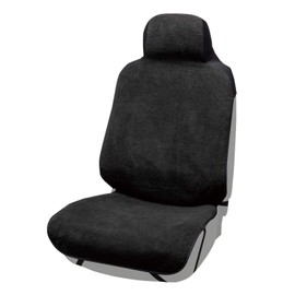 Bonform 4042-10BK Seat Cover, Absorbent, Waterproof, 1 Front Seat, Black