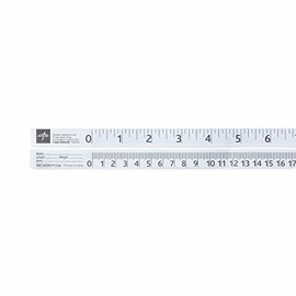 Medline Paper Measuring Tape, Flexible, Inches and Centimeters, Disposable, Great for Single Use, 24" (Pack of 1000)