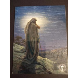 Thomas Kinkade "A Prayer for Peace" Art Refrigerator Magnet NEW 4x5 1/2"