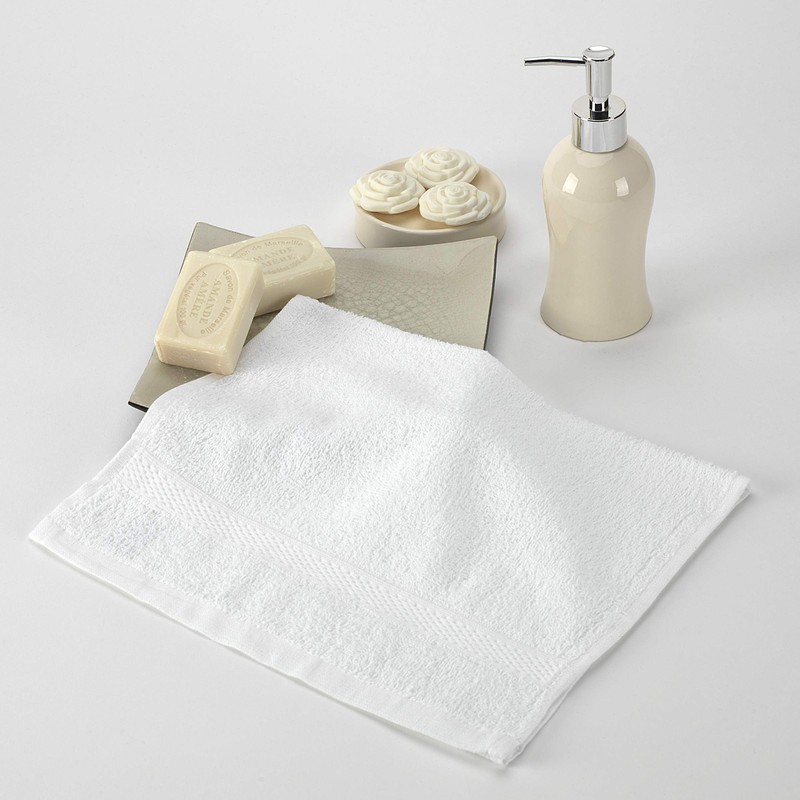 BONCASA - Hand Towel Set - 100% Combed Cotton (Not