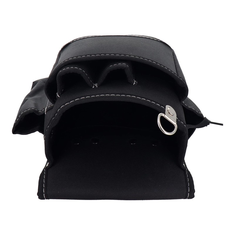 Sankyo Corporation DT-28-BK DBLTACT Waist Bag, 2 Tiers, 7.9 inches