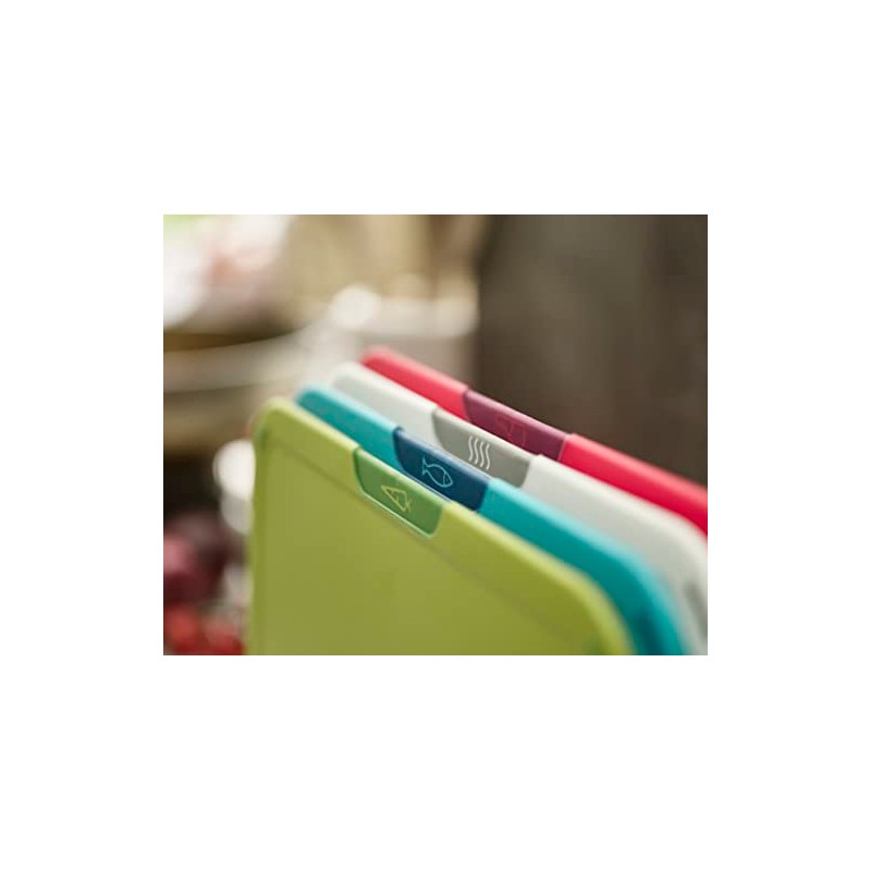Joseph Joseph Duo 4-piece Chopping Board Set with Storage Stand