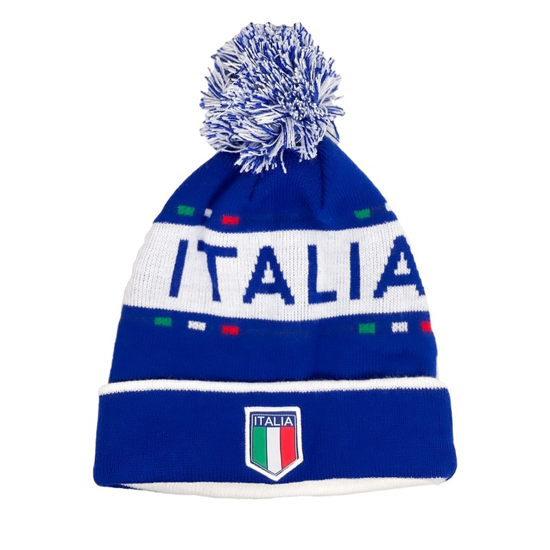 Italy Beanie, Italia Beanie, Italy Winter hat Blue