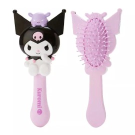 Kumomi 쿠로미 입체 헤어 브러쉬(708026)(일)빗 머리 캐릭터 러시 Kuromi 3D Hair Brush (708026) Character Hair Comb