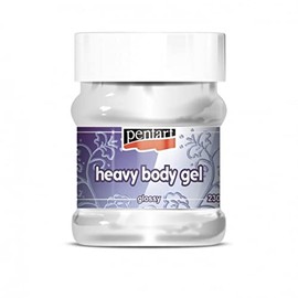 Pentart Heavy body gel glossy 230 ml, one