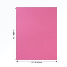 30 Sheets 8.5x11 Color Tones Cardstock Paper 250GSM Thick Paper Cards for Birthday Party, Invitations, Cricut Card and DIY Crafts Decoration (Pink)