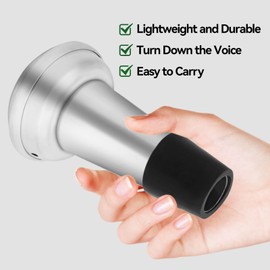 Trumpet Mute Trumpet Straight Mute Aluminium Trumpet Silent Silencer Mute Trumpet Practice Silencer for Jazz Classic Beginners Students