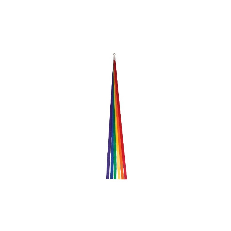 In the Breeze Thin Rainbow Kite Tails, 24-Inch