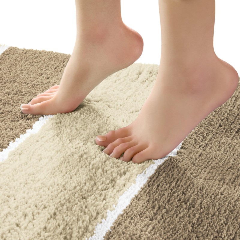 REDBEST Bath Mat Natural / Beige Size 60 x 100