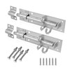 Pack of 2 - Gate Bolt Lock Shed Door Lock
