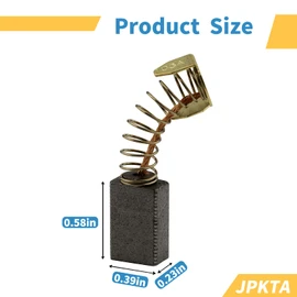 4 Pcs 089006017092 Carbon Motor Brush Compatible with Ridgid Ryobi Tile Miter Saw Motor Brush R4040 TS1345 TS1344