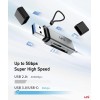 uni USB 3.0/USB C to Micro SD Memory Card Adapter