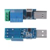 Taidda USB Relay Module, Sturdy Lightweight Lcus1 USB Relay Module