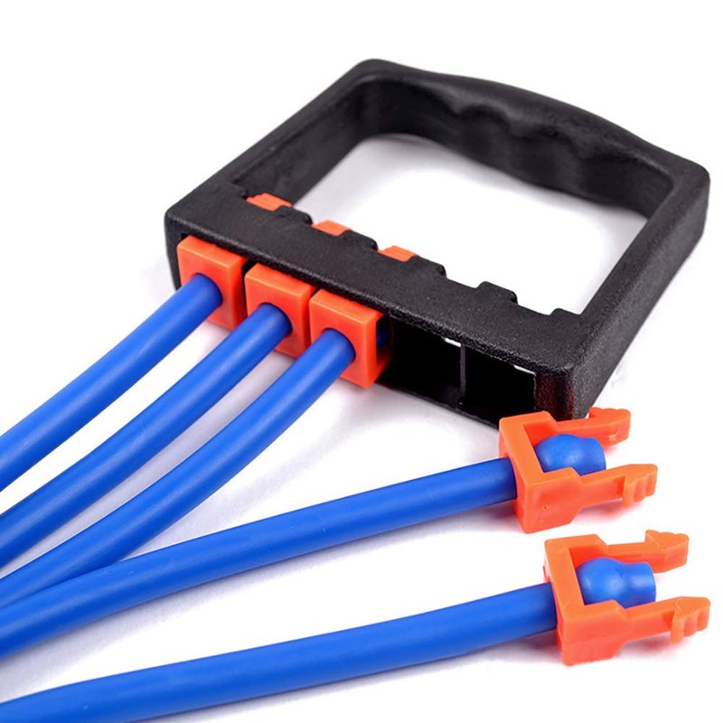 SagaSave Chest Expander, Muscle Exerciser Adjustable Pull Strength 5 Resistance