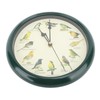 10 Inch Wall Clock Multipurpose Cuckoo Round Silent Punctual Bird