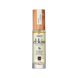 EL:KISS Hair Perfume & Body Mist, Eau de Toilette 30mL (1.01 Fl Oz), Hydrating & Long-Lasting, Alcohol-Free With Jojoba, Argan Oil & Aloe Vera (Gorgeous Jasmine - Inspired by Flora Gorgeous Jasmine)