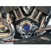 Indian Motorcycle, 111 Engine, Cam Cover Headdress Decal, Sticker, Emblem