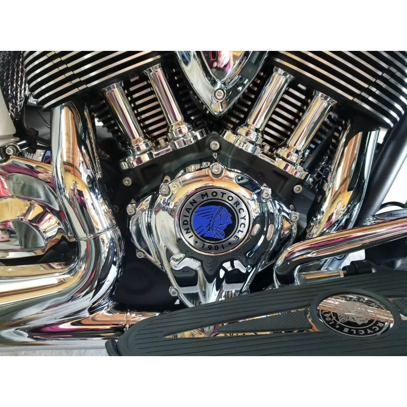 Indian Motorcycle, 111 Engine, Cam Cover Headdress Decal, Sticker, Emblem